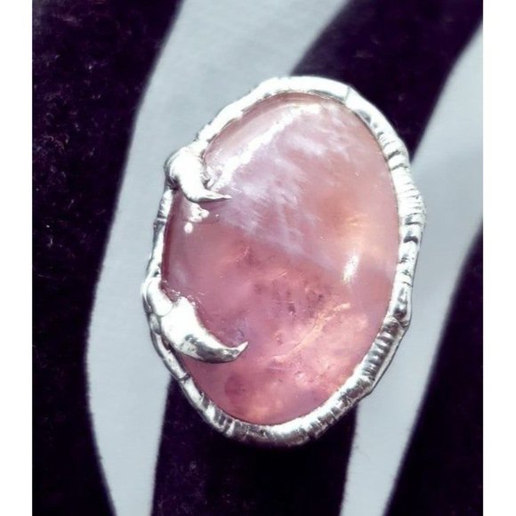 Amethyst Crystal Ring Handmade - Picture 6 of 12